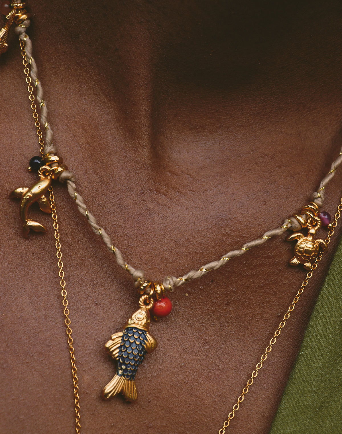 Set de 2 Collares Ocaso Tropical