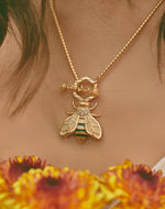 Set de 2 Collares Panal de Abeja