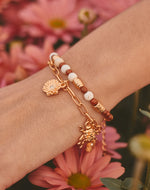 Set de 2 Pulseras Multicharms Insectos