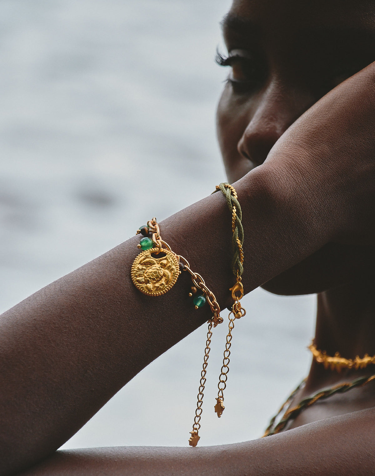 Set de 2 Pulseras Refugio del Sol