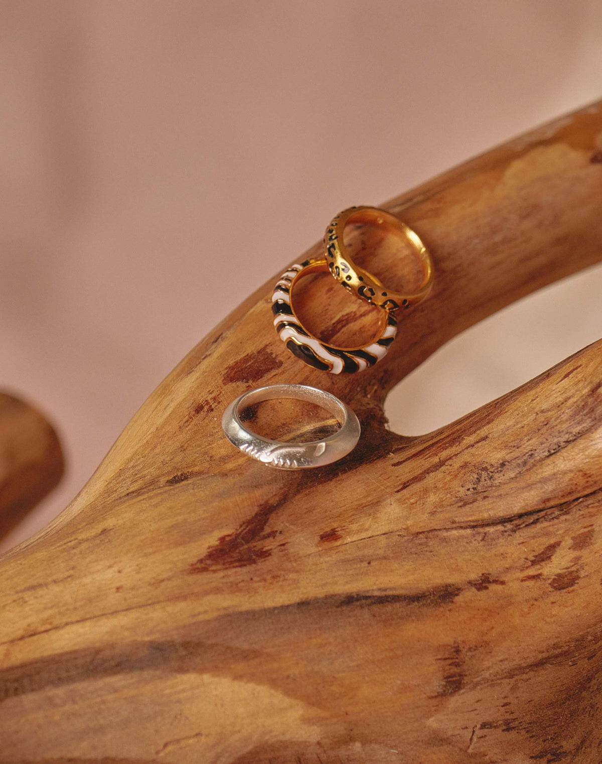 Set de 3 Anillos Safari