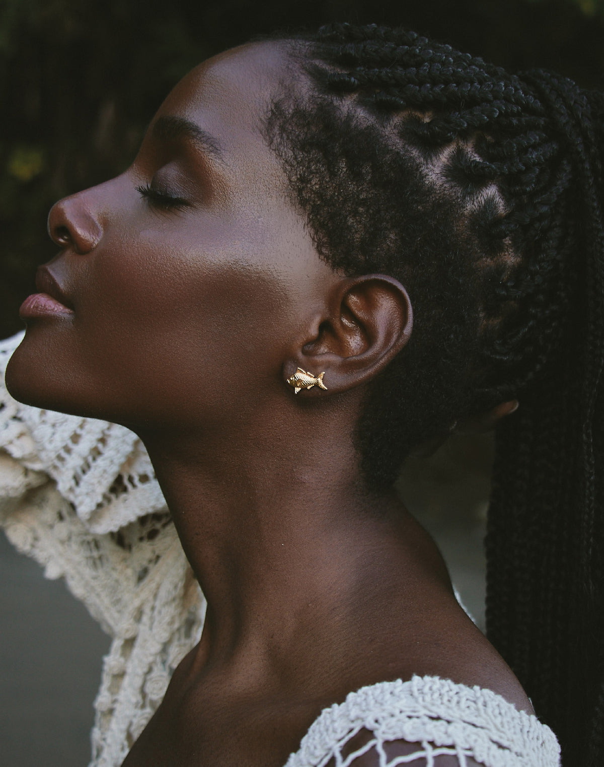 Set de 3 Aretes Raíces