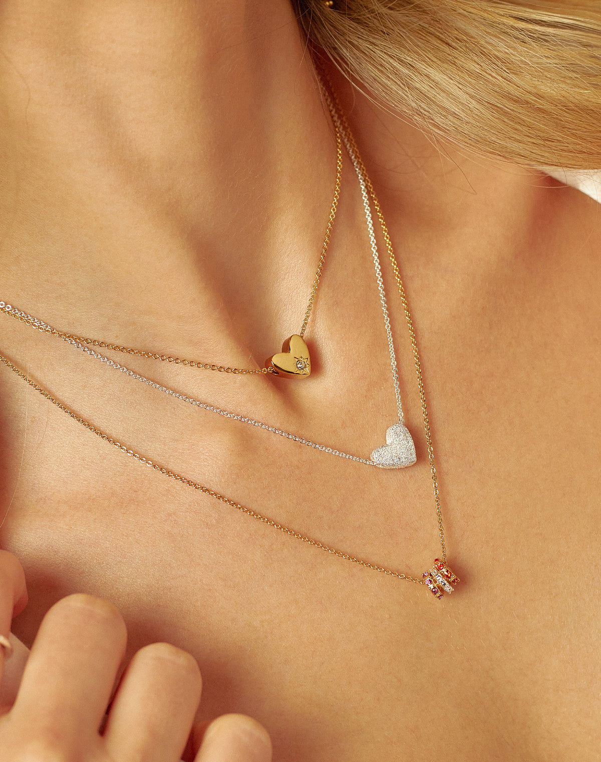 Set de 3 Collares Amour Amour