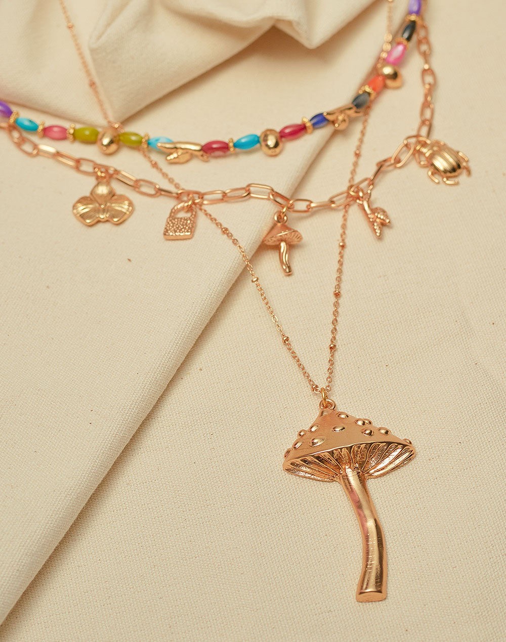 Set de 3 Collares Jardín