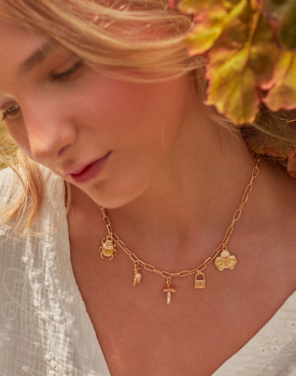 Set de 3 Collares Jardín