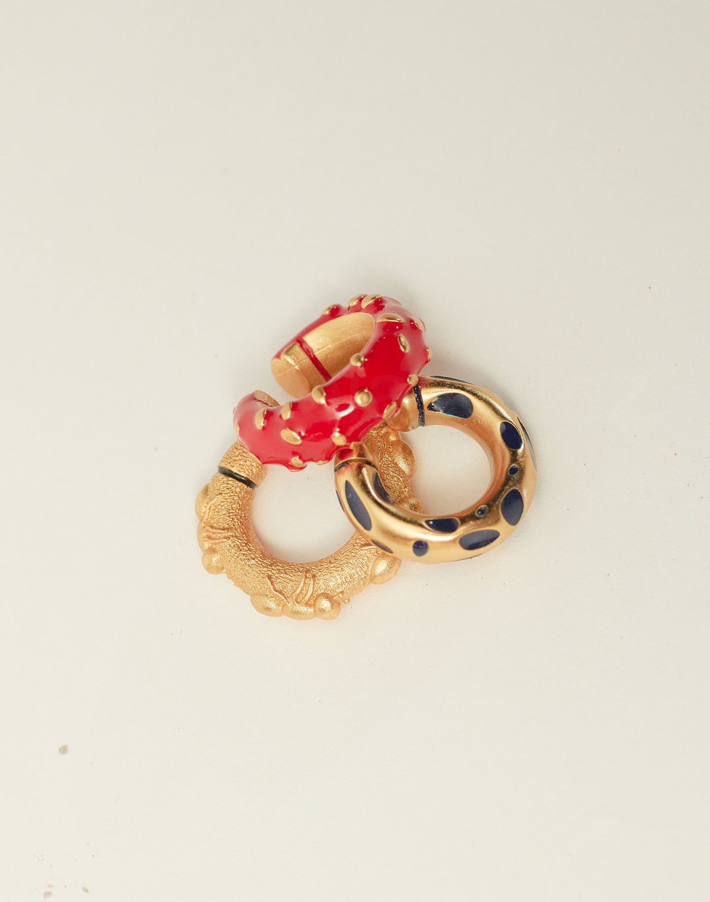 Set de 3 Earcuff Bold Secret Garden