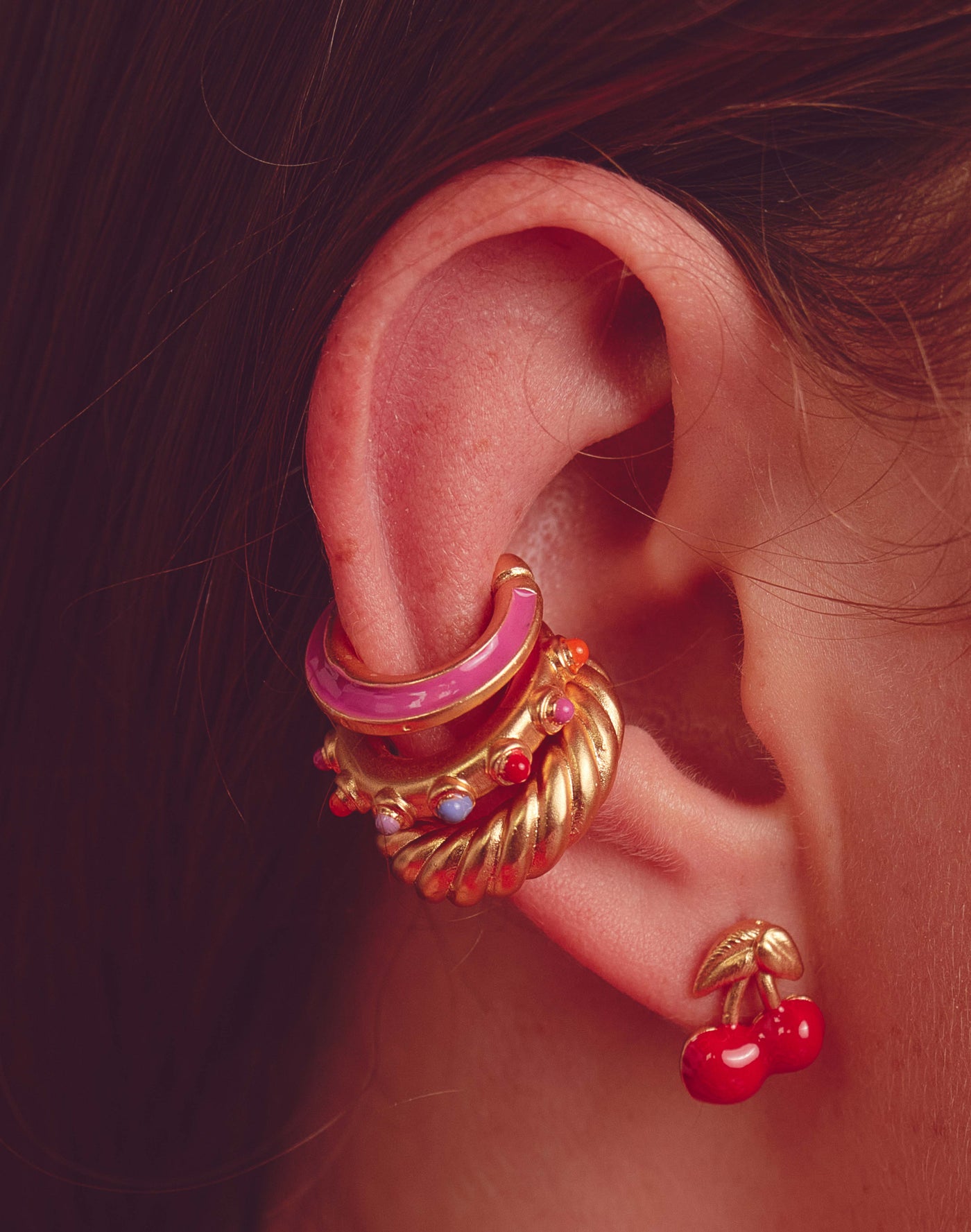 Set de 3 Earcuff Colorful