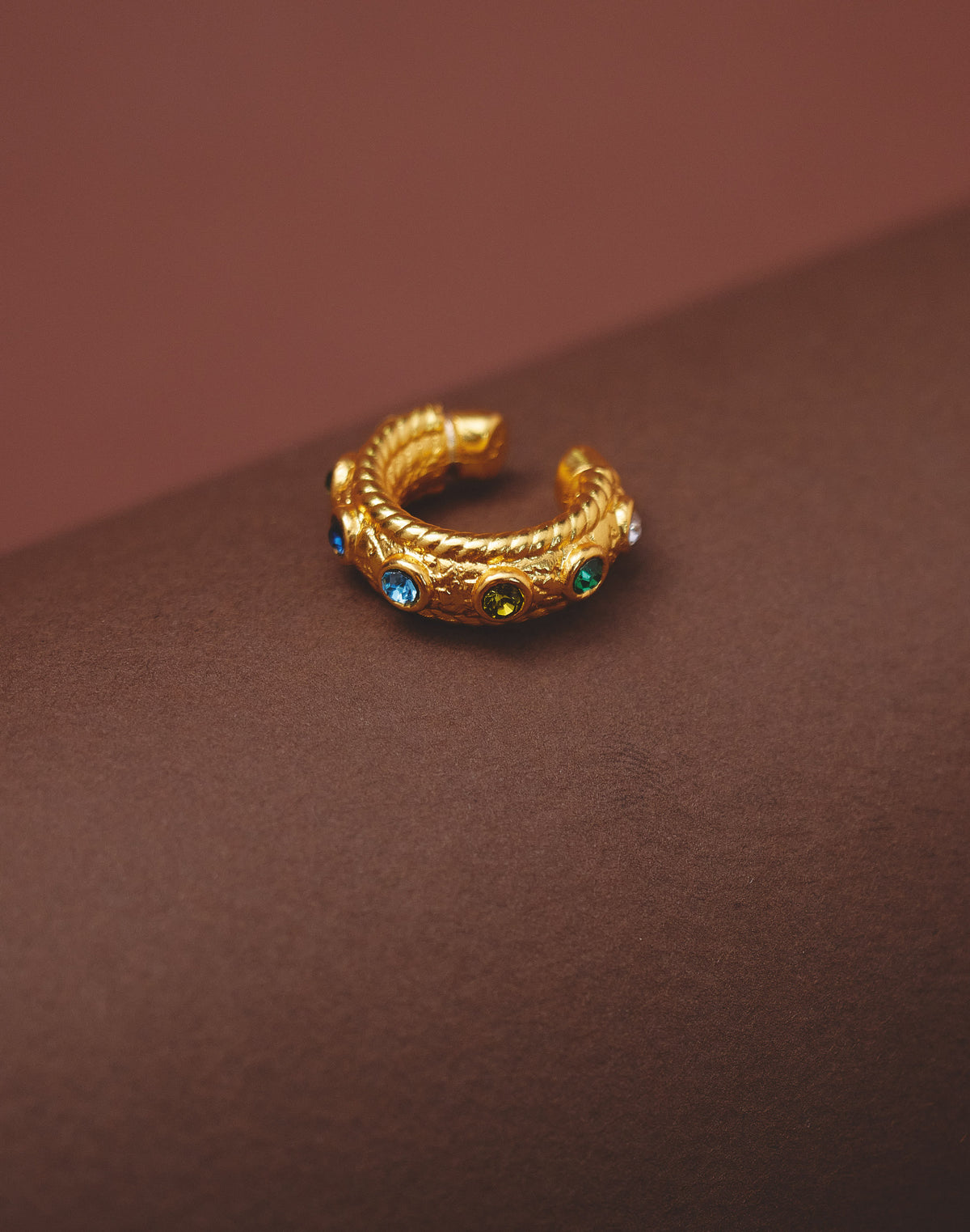 Set de 3 Earcuffs Arena Dorada