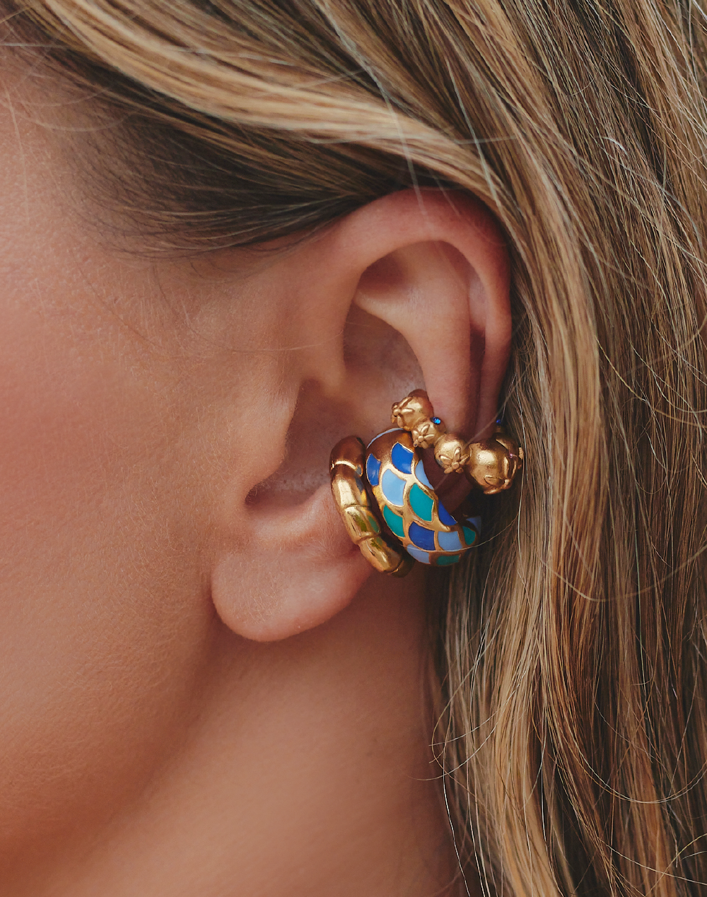 Set de 3 Earcuffs Sirena