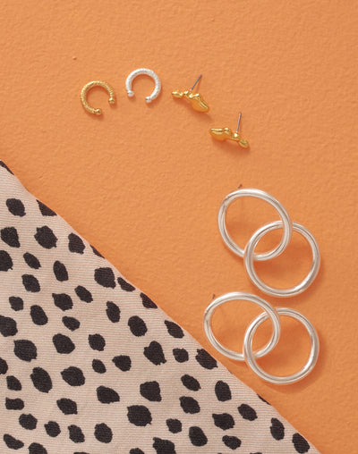 Set de 4 Aretes Boceto