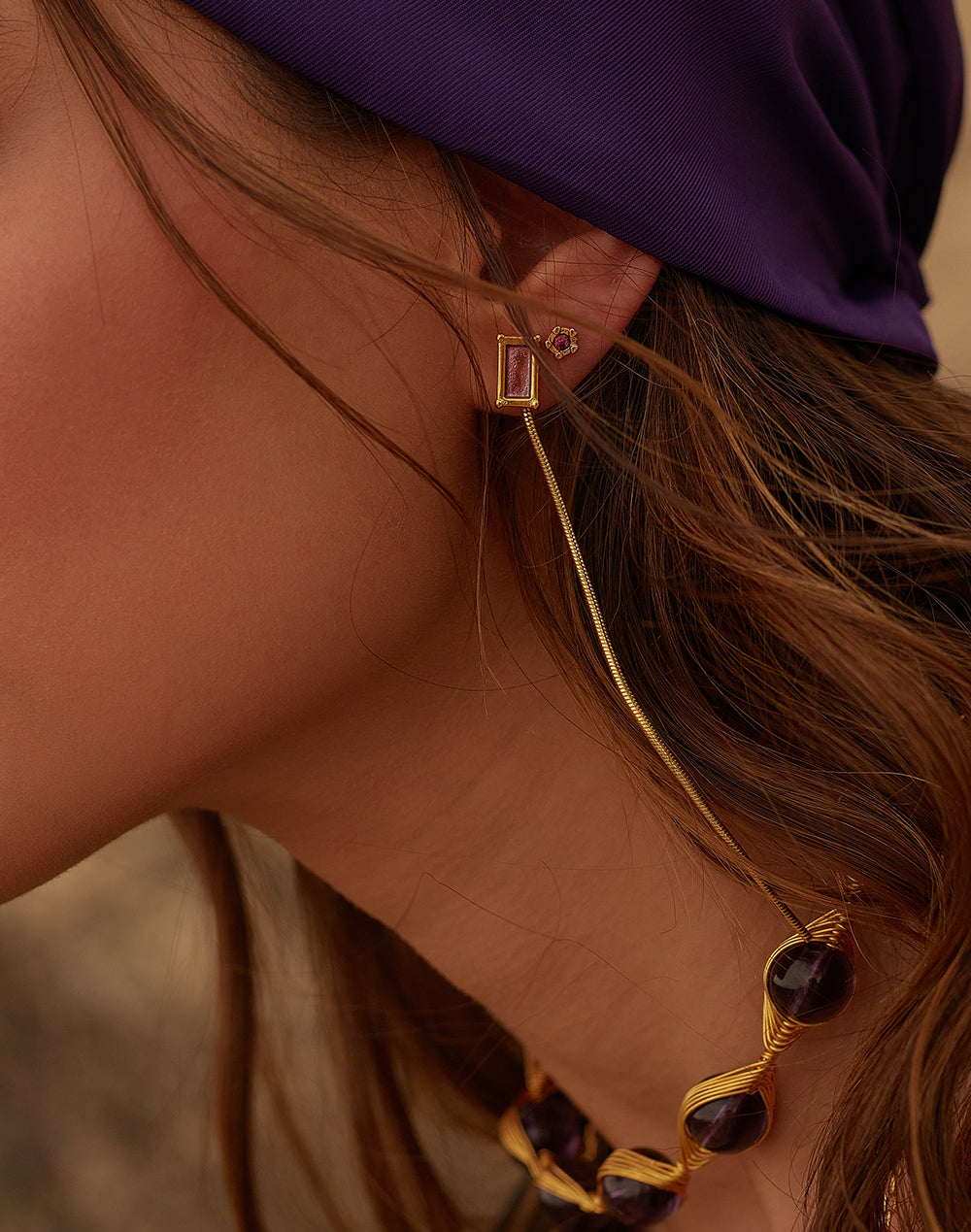 Set de 5 Aretes Atenea