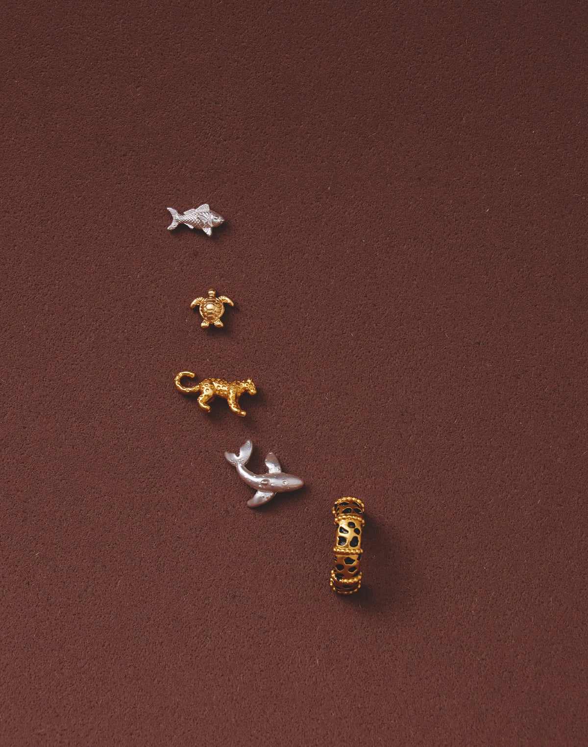 Set de 5 Aretes Mar y Selva