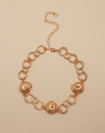 Set de Choker + Aretes Moluscos