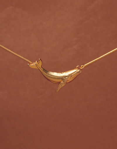Set de Collar + Aretes Ballena