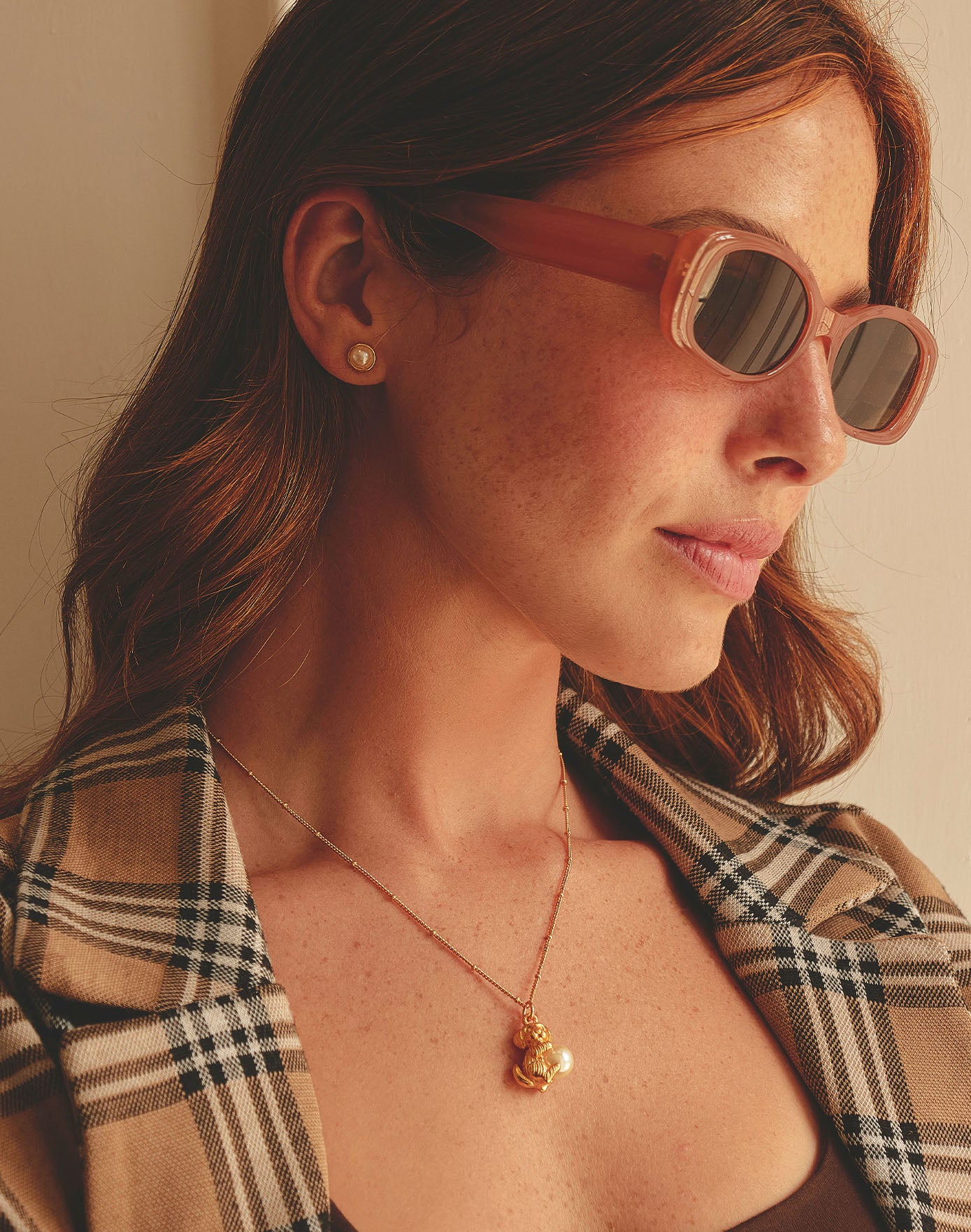 Set de Collar + Aretes Cachorro