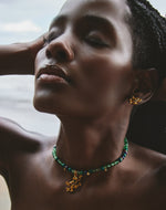 Set de Collar + Aretes Salto del Bosque