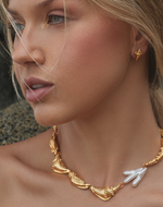 Set de Collar + Aretes Caracola