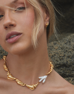 Set de Collar + Aretes Caracola