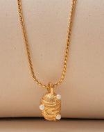 Set de Collar y Aretes Panal