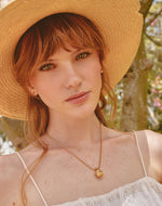 Set de Collar y Aretes Panal