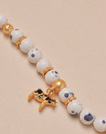 Set de Collar y Aretes Vaca