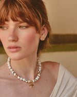 Set de Collar y Aretes Vaca