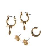 Set de 3 Aretes Color