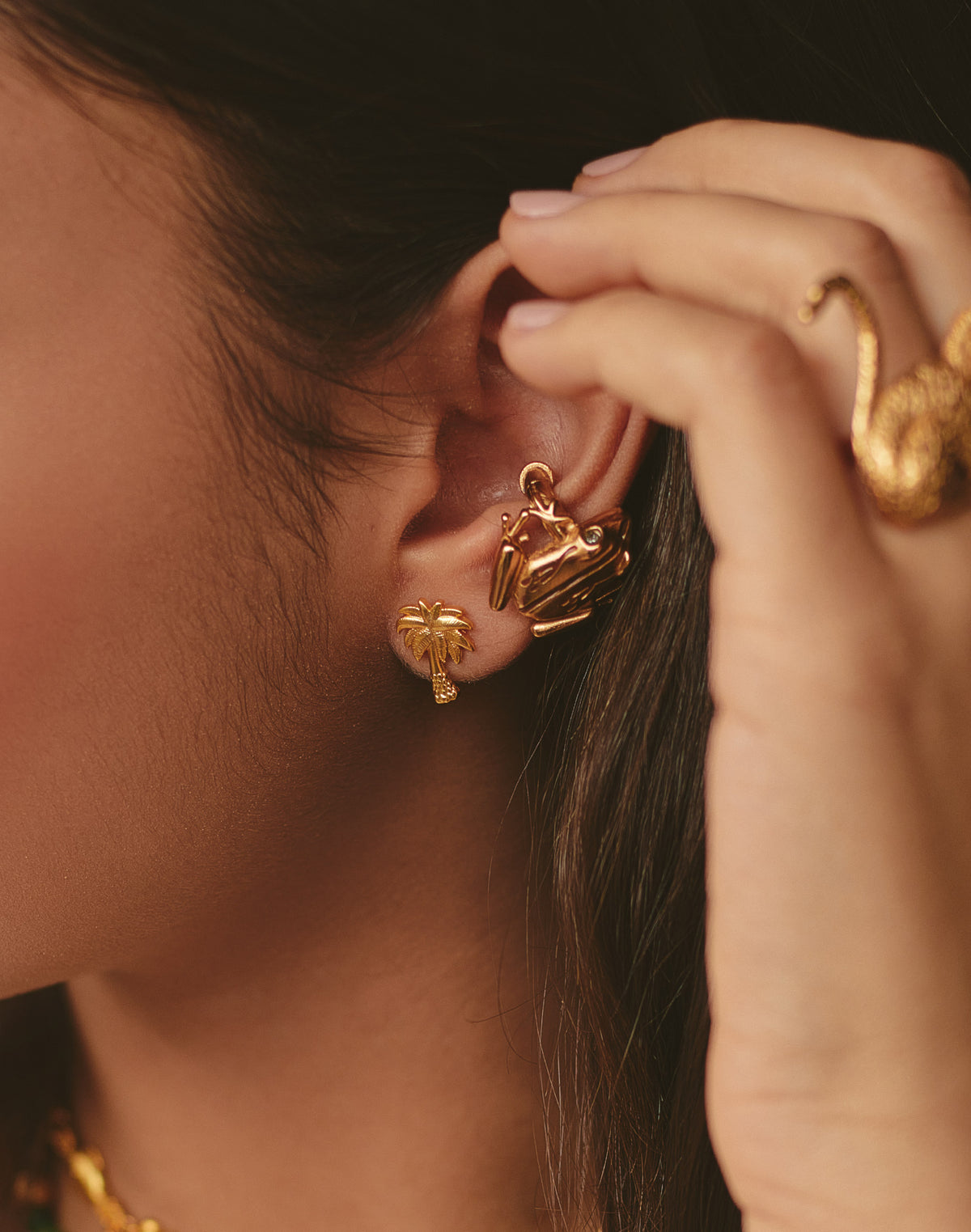 Earcuff Rana Coquí