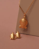 Set de Collar + Aretes Tortuga