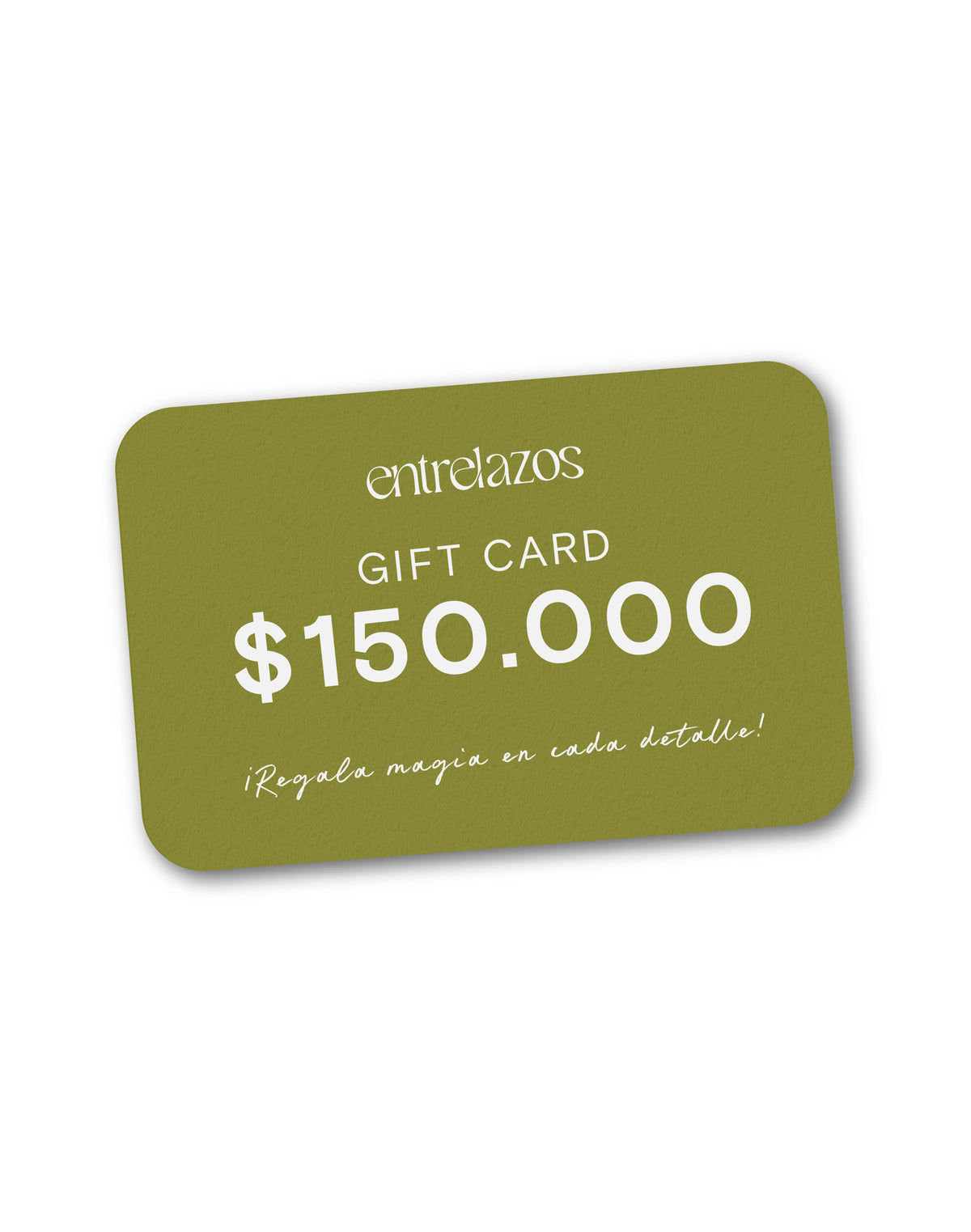 Tarjeta de regalo Entrelazos